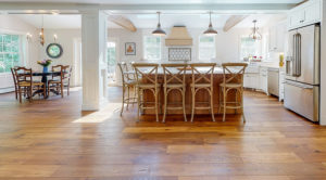 Open Kitchen Concept in Maine Home Remodel
